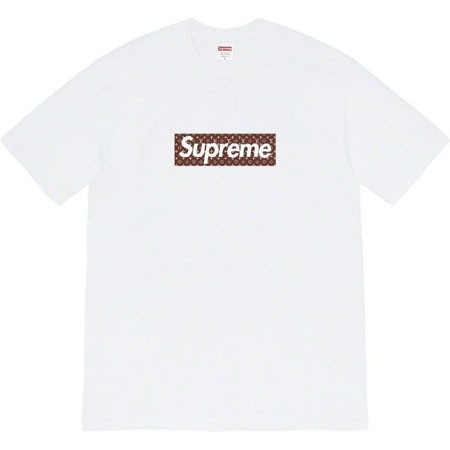 Supreme Louis Vuitton Box Logo Tee モノグラム ボックスロゴTシャツ 白 ホワイト オーバーサイズ 