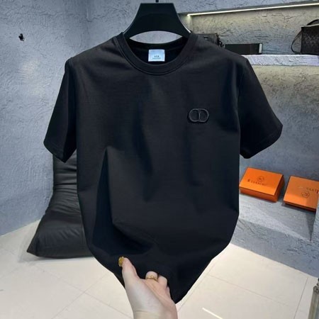 Dior CD Icon Tシャツ リラックスフィット 黒 ブラック サイズ S-5XL