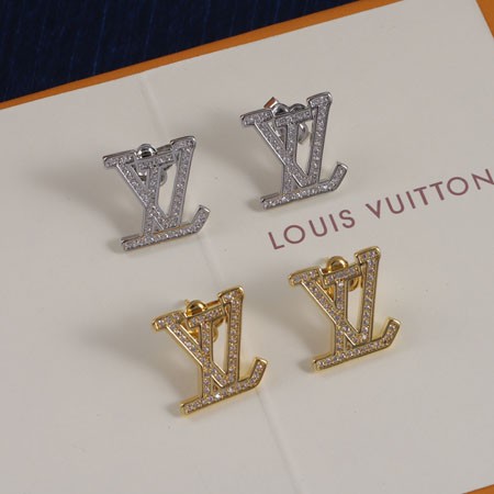 LV アイコニック ピアス 定番 人気 ルイヴィトン スパイク セット クリスタル ピアス シルバー ゴールド レディース ギフト プレゼント