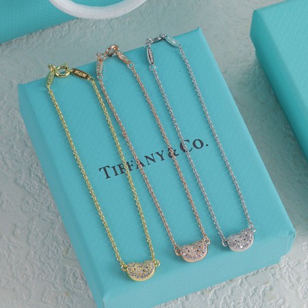ティファニー TIFFANY ビーン デザイン ブレスレット ダイヤモンド レディース アクセサリー  全 3色 (シルバー、ゴールド、ローズゴールド)