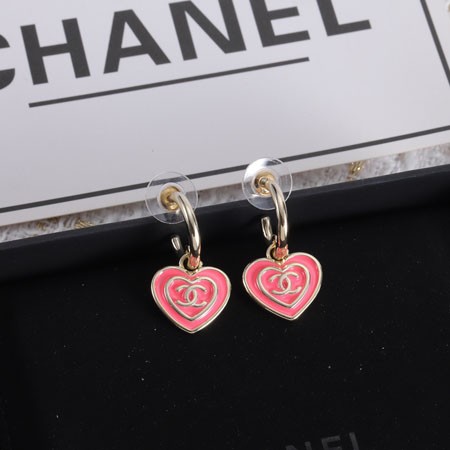 大人可愛い♡CHANEL シャネル ピアス ココマーク ハート ピンク レディース アクセサリー ファッション