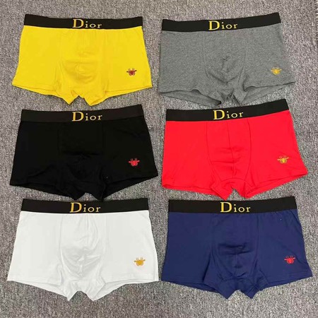 Dior ボクサーパンツ 男性用 下着 コットンインナー 快適 通気性 ブランド おしゃれ