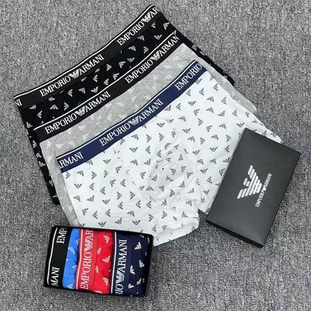 EMPORIO ARMANI ボクサーパンツ メンズ 下着 コットン 綿 
