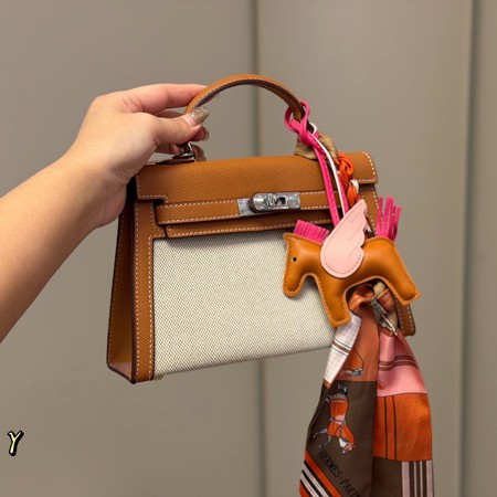 エルメス ケリー 22トートバッグ 外縫い エトープ ゴールド金具 2WAY ショルダー 肩掛け レディース