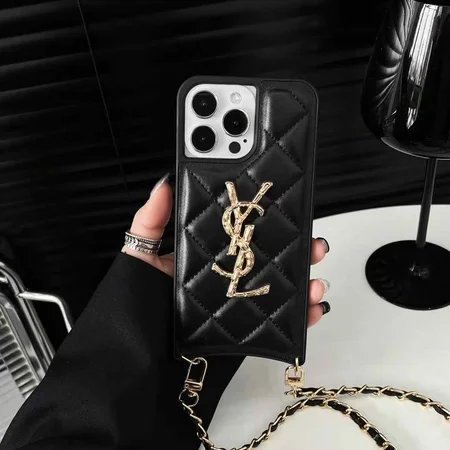 サンローラン iphone18pro ショルダーケース
