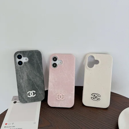 デニム柄 シャネル iphone18 ケース キラキラ グリッター 可愛い カバー