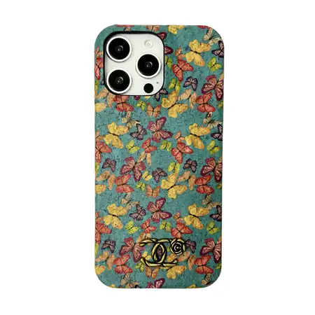 シャネル iPhone18 ケース 花