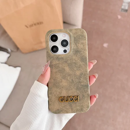 グッチ レザー iphone18promax ケース