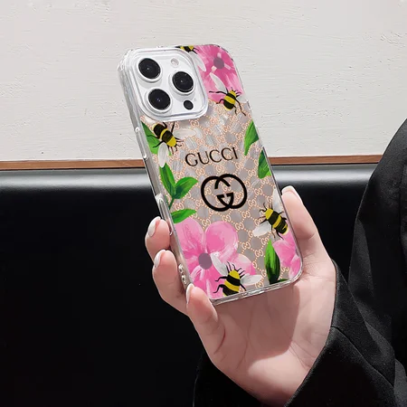 グッチ スマホケース iphone18/18proケース IMD素材 花柄・蜂柄 女子可愛い