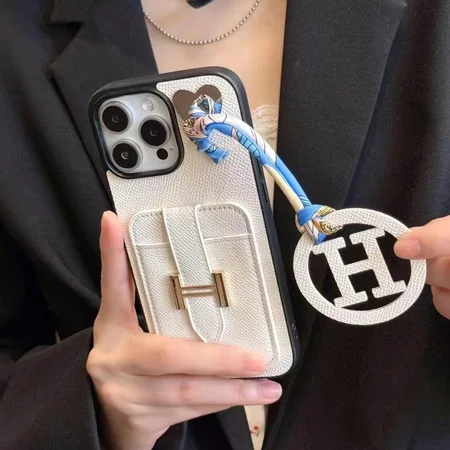 エルメス iphone18 ケース 背面 カード収納