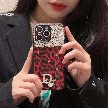 ディオール iphone18proケース 豹柄