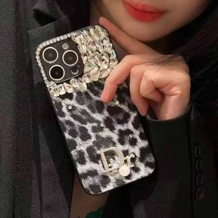 ディオール iphone18proケース DIY ラインストーン付き
