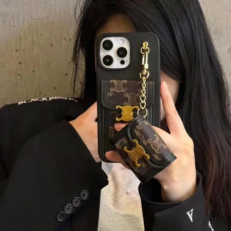 セリーヌ iphone18promaxケース カード収納