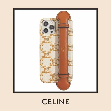 celine iphone18pro携帯ケース おしゃれ ベルト付き