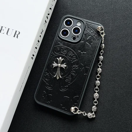 クロムハーツ iphone18promaxケース CHクロス チャーム