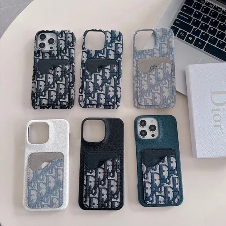 ディオール風 iphone18pro/18promaxケース オブリーク柄 背面 カード収納 スリムフィット 耐衝撃 大人 おしゃれ
