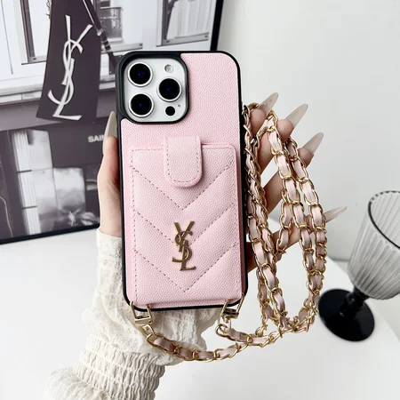 イヴサンローラン iphone18proケース スマホ ショルダー