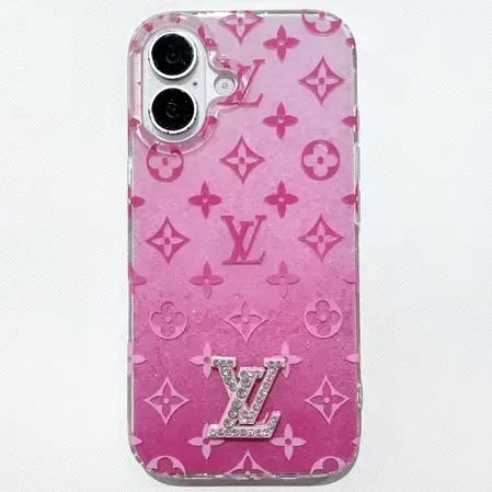 LV ラインストーンロゴ iphone18proケース