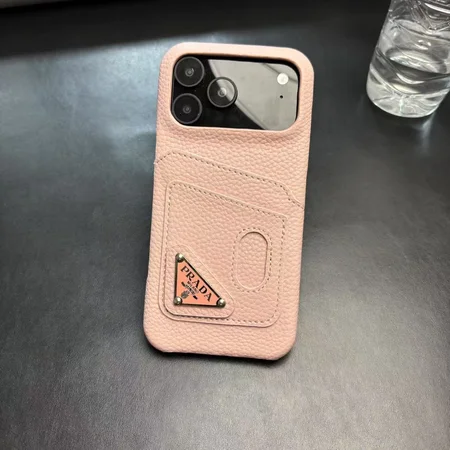 prada iphone18promaxケース 背面 カード収納