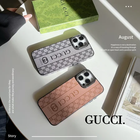 GUCCI アイフォン 18 18プロマックス 携帯ケース ラインストーン 付き キラキラ カメラレンズカバー 男女 ペア カップル 可愛い