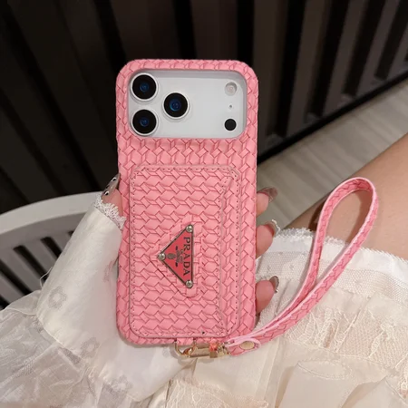 Prada 三角プレート iphone18proケース