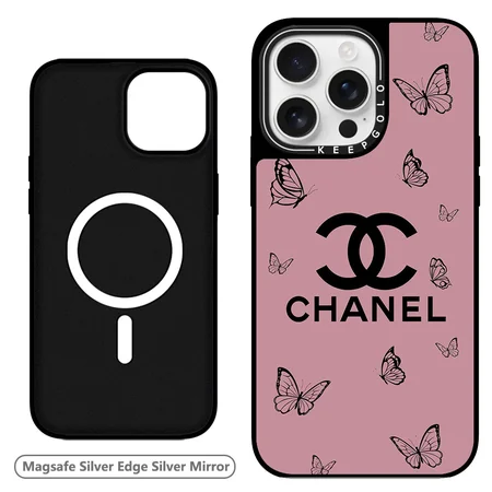 Chanel iphone18proケース ミラー加工