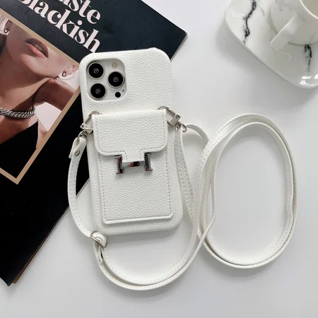 hermes iphone18pro携帯ケース ショルダー ストラップ付き