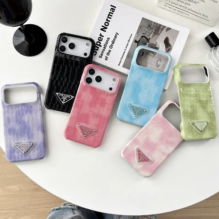 即納 プラダ iphone18pro/18promax携帯ケース 光沢感 レンダリング PUレザー ワニ柄 レディース 人気