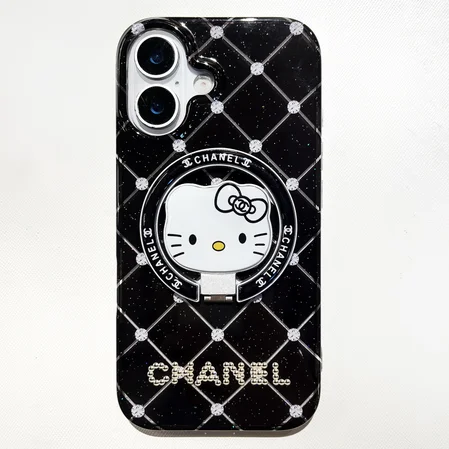 chanel iphone18proケース 360度回転 スマホスタンド