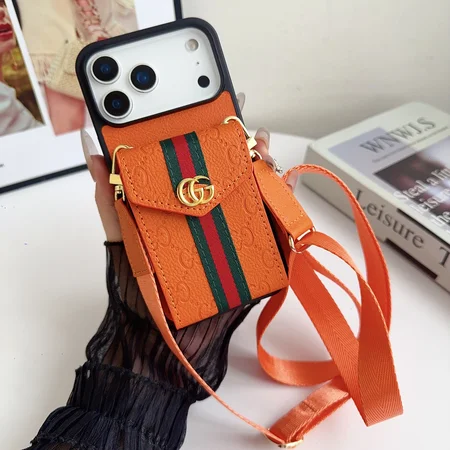 gucci iphone18promaxケース ショルダー