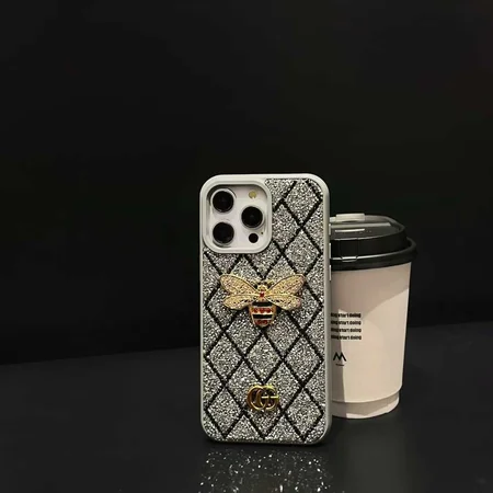 Gucci iphone18promaxケース ラインストーン フルカバー