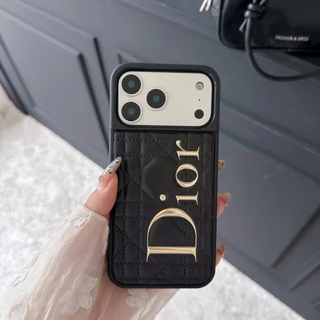 DIOR iphone18promaxケース  ラムスキン レザー