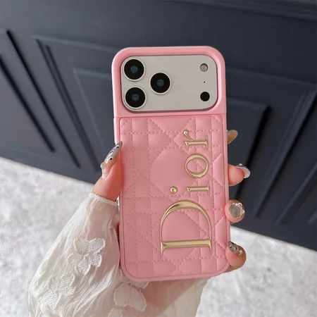 DIOR iphone18proケース 箔押し ロゴ