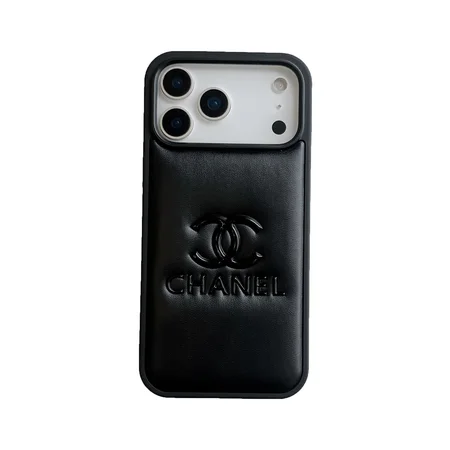 Chanel カーフレザー iphone18promaxケース