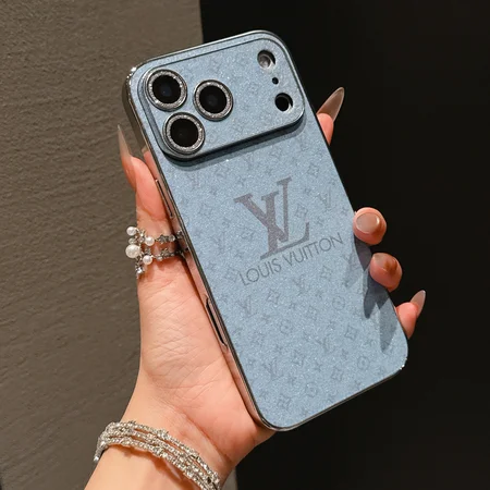 ルイヴィトン iphone18promaxケース シルバー・バンパー