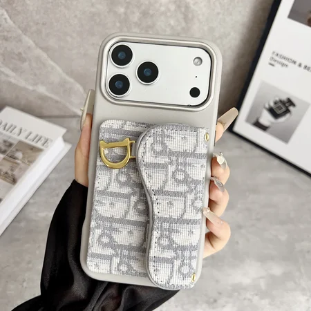 DIOR iphone18promaxケース サドル Dロゴ
