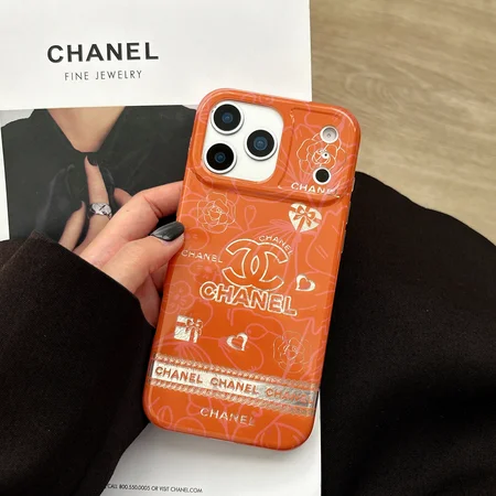 オレンジ iphone18ケース シャネル