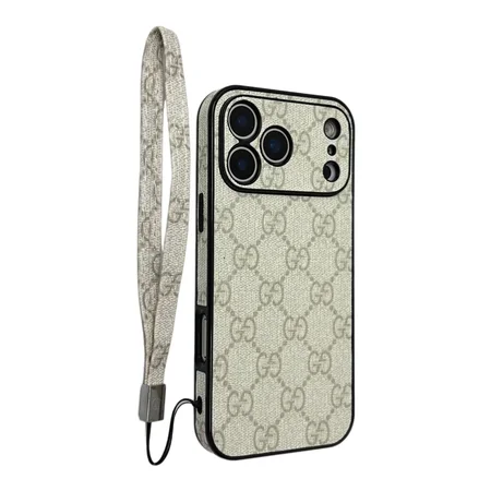 GUCCI iphone18proケース ショートストラップ