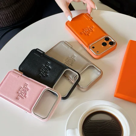 エルメス スマホケース iPhone18pro/18promaxケース レザー エンボ加工 ロゴ おしゃれ メンズ レディース  