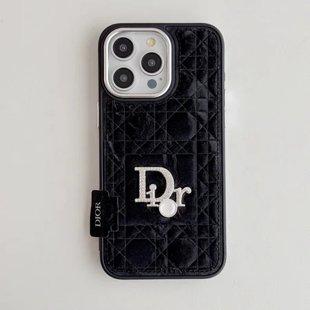 DIOR iphone18proケース ラインストーン付き