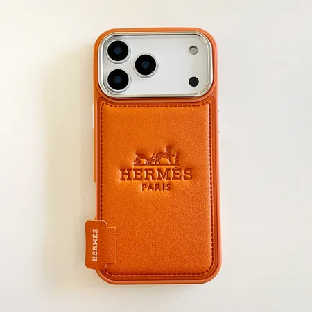 hermes iphone18proケース メッキシルバー