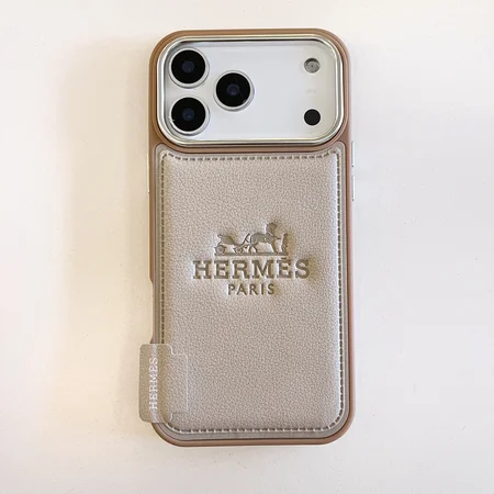 エルメス iphone18pro ケース レザー