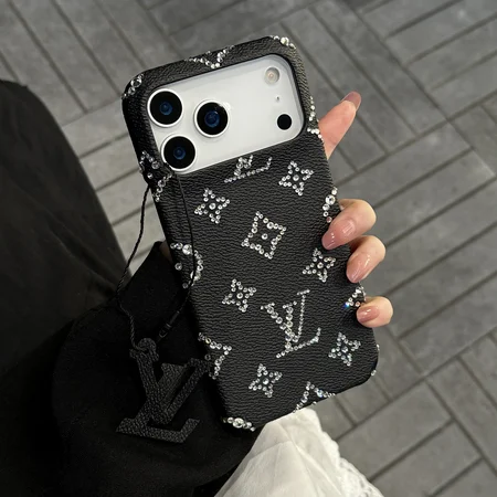 ルイヴィトン iphone18promaxケース ラインストーン モノグラム柄