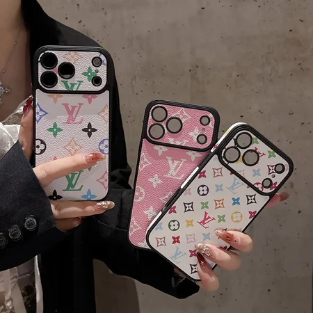 ルイヴィトン  iphone18 18pro ケース カラフル モノグラム 全面保護  耐衝撃ケース メンズ レディース お洒落