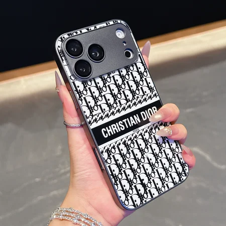 DIOR iphone18proケース 背面 ガラス
