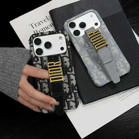 スマホベルト dior iphone18pro/18promaxケース 落下防止 ベルト付き オブリーク ジャカード 布製 手首バンド おしゃれ 