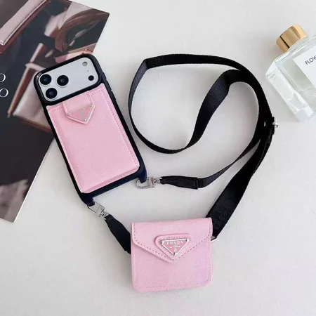Prada iphone18proケース ショルダー ストラップ付き