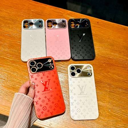 ルイヴィトン iphone18pro/18promaxケース おしゃれ 芸能人用 メタリックな質感 AG親肌手触り 一体型レンズ保護