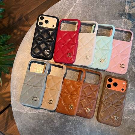 美品 シャネル 風 iphone18pro/18promaxケース 背面 カード収納 マトラッセ レザー レディース 人気 可愛い プレゼント