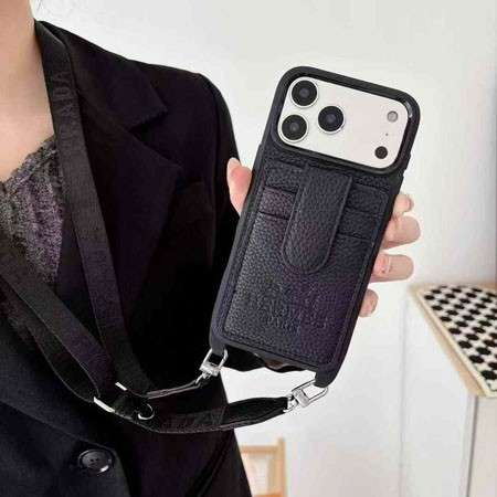 エルメス iphone18promaxケース 背面 カード収納